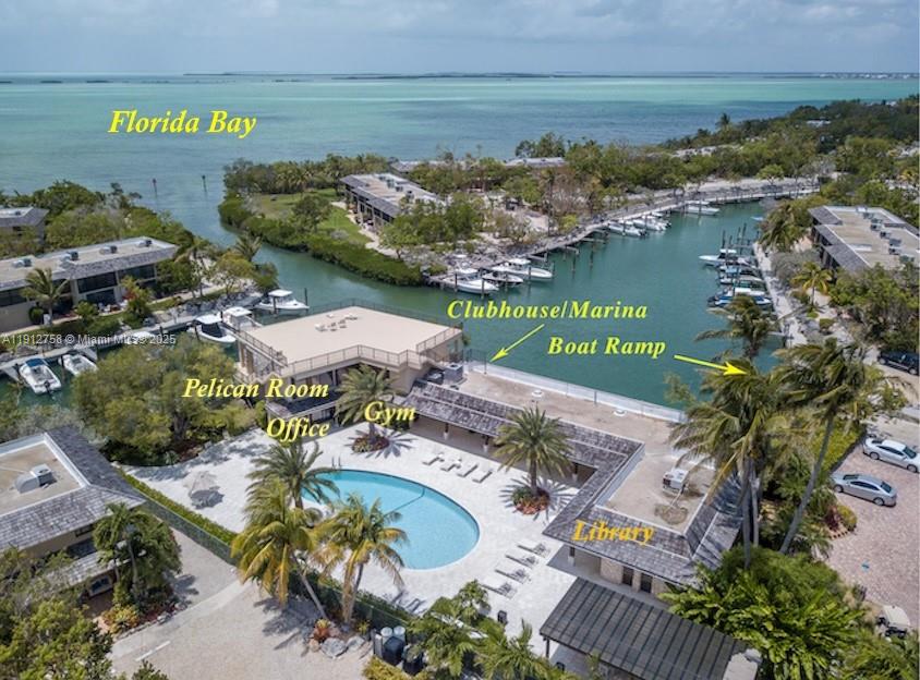 96000 Overseas Highway, Unit L5 Key Largo, FL 33037 - Photo 53 of 55 an aerial view of residential houses with outdoor space