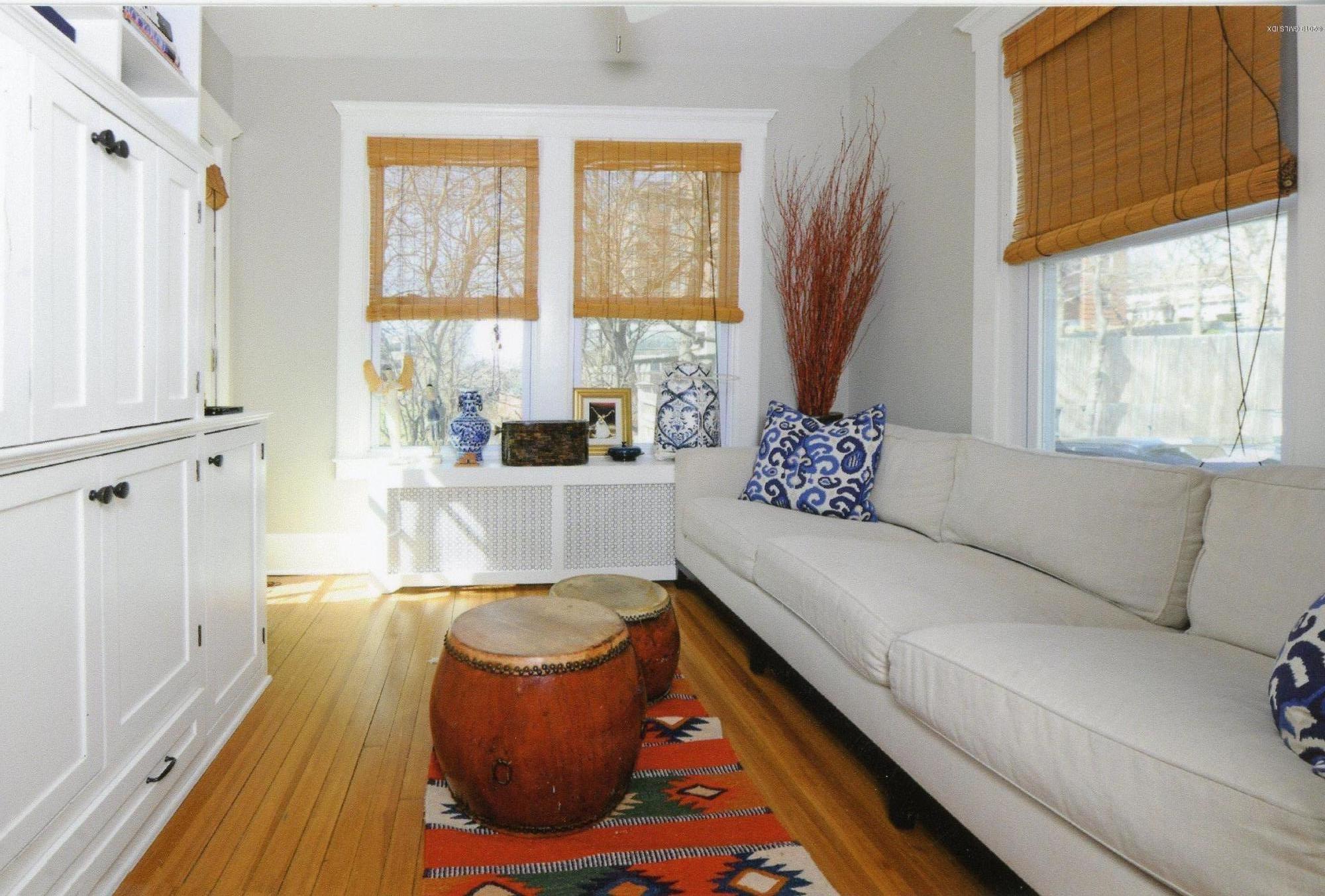 5 Sound View Court Greenwich, CT 06830 - Photo 10 of 13 a living room with furniture and a large window