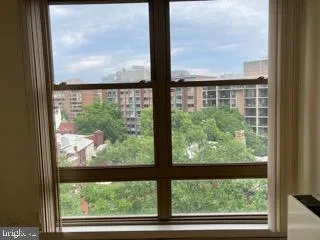 a view of sky from window