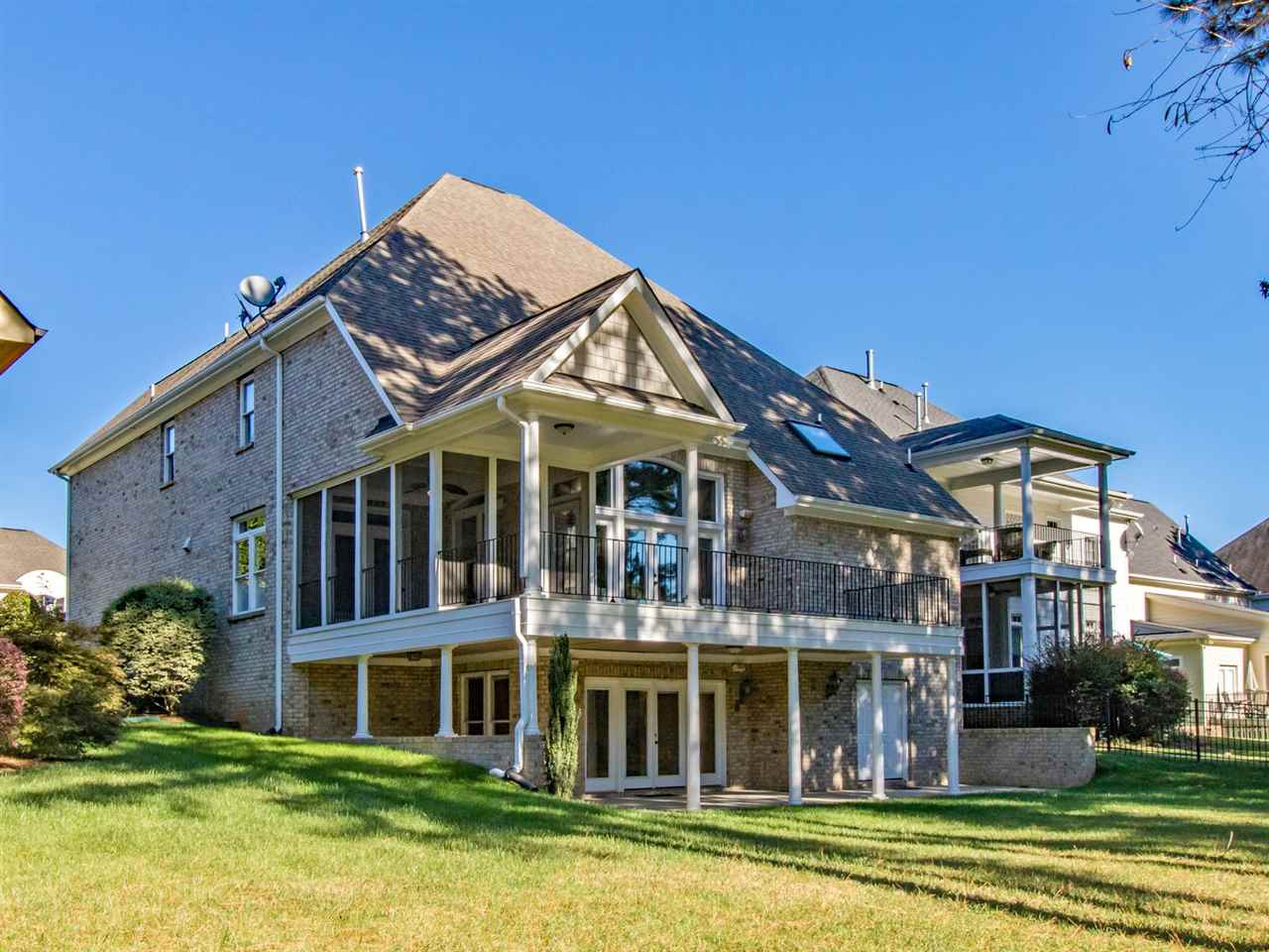 12225 Beestone Lane Raleigh, NC 27614 - Photo 18 of 25 So Lovely - The Current Owner Held a Family Wedding Here.... The Guests Loved the Flow of the Reception Inside and Out With the Gorgeous Golf Course View to the Rear Of the Home. What Gathering Will You Hold? Exterior Rear