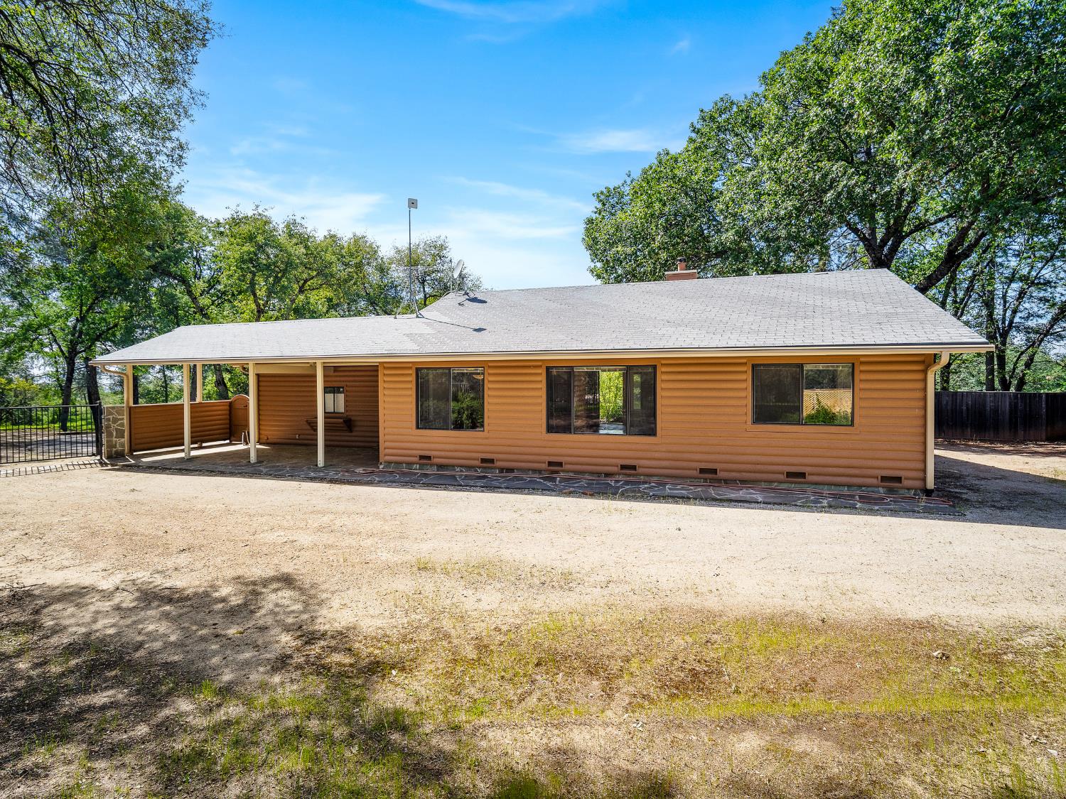 6460 Claim Street Placerville, CA 95667 - Photo 14 of 86 a front view of a house with a yard