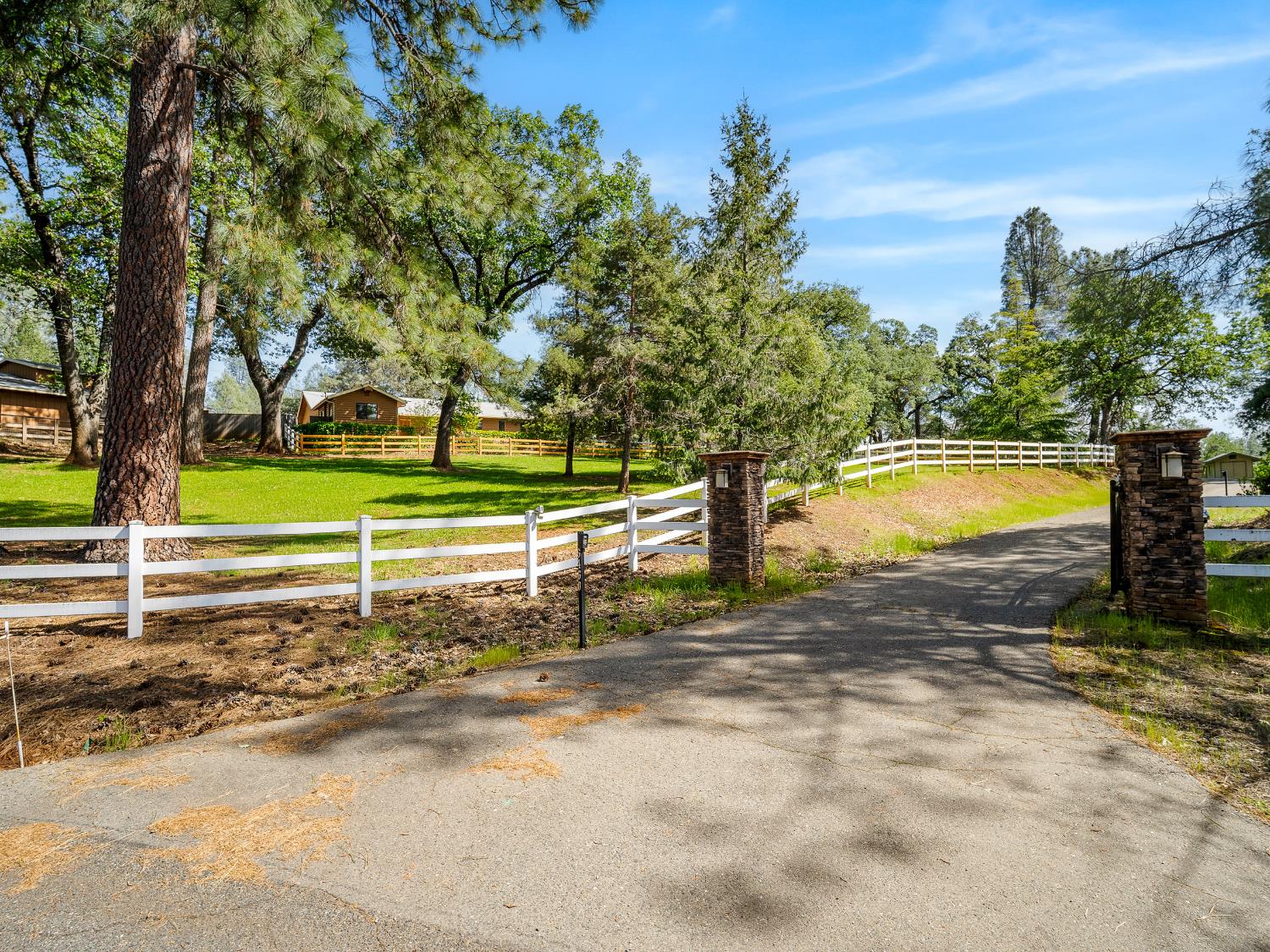 6460 Claim Street Placerville, CA 95667 - Photo 10 of 86 a view of a swimming pool with an outdoor space and seating area