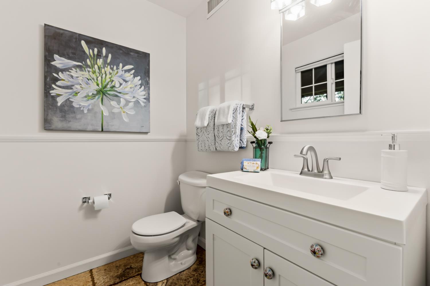 17082 Alioto Drive Grass Valley, CA 95949 - Photo 34 of 42 1/2 bath downstairs with room to expand into huge storage room