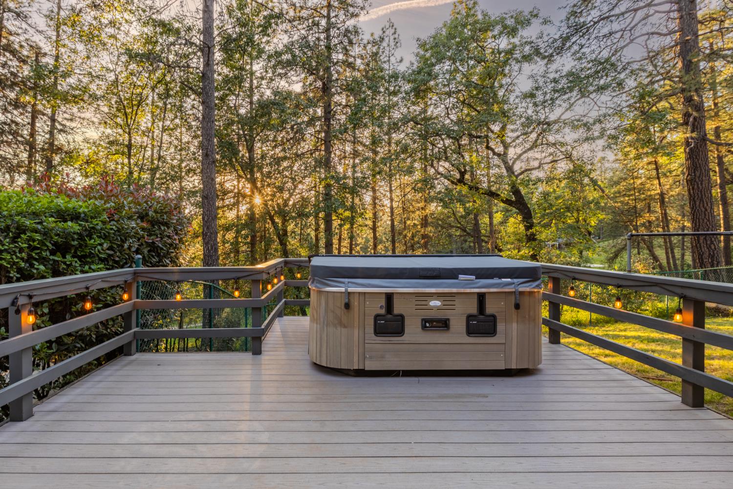 17082 Alioto Drive Grass Valley, CA 95949 - Photo 5 of 42 Lower composite deck with hot tub