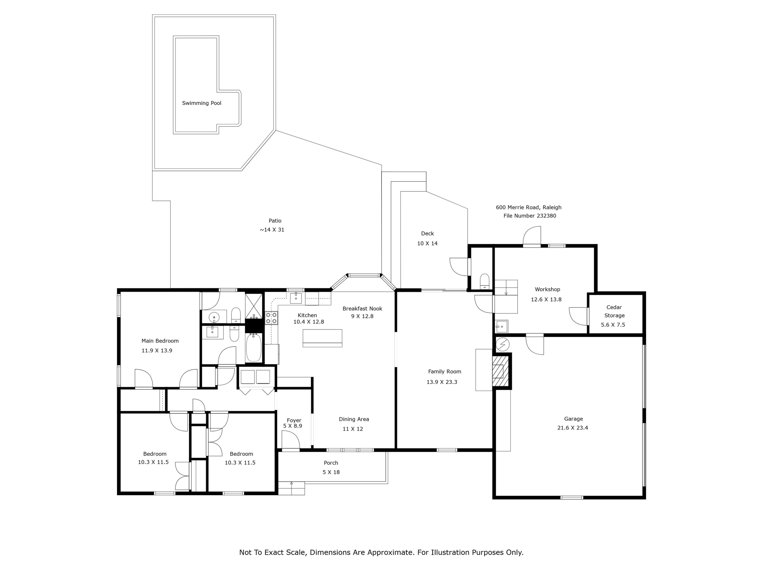 600 Merrie Road Raleigh, NC 27606 - Photo 29 of 33 Photo 29