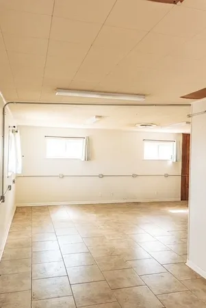 a view of a closet area