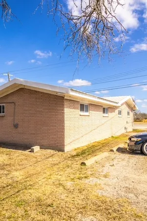 a view of parking space