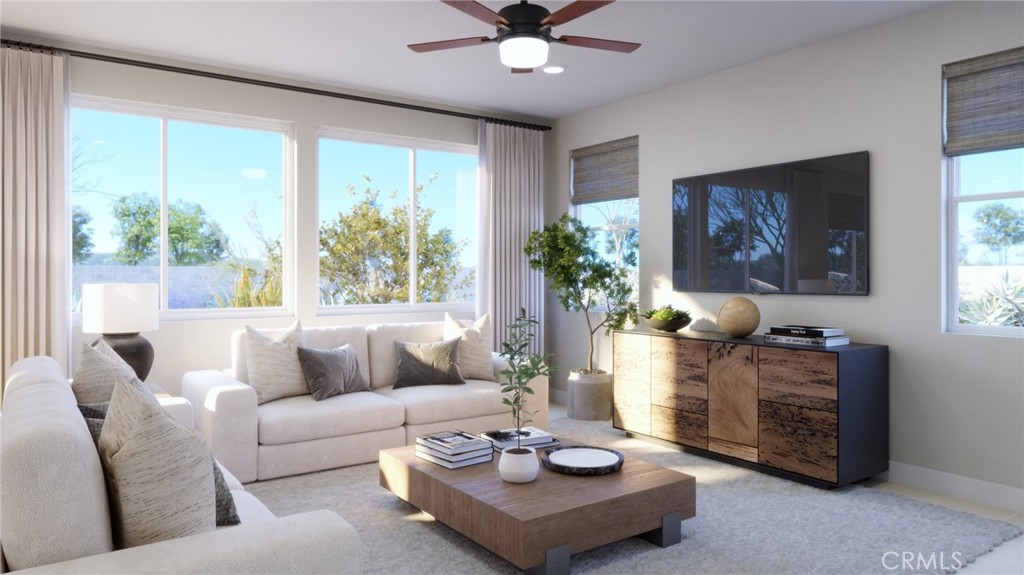 26456 Grimes Road Corona, CA 92883 - Photo 2 of 13 Floorplan Rendering: Photos shown are renderings of this floor plan. Actual finishes, features, and landscaping may vary.