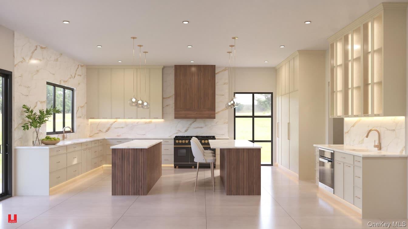 Lot 2 Stonehedge Road Suffern, NY 10901 - Photo 4 of 11 rendering for the finished kitchen