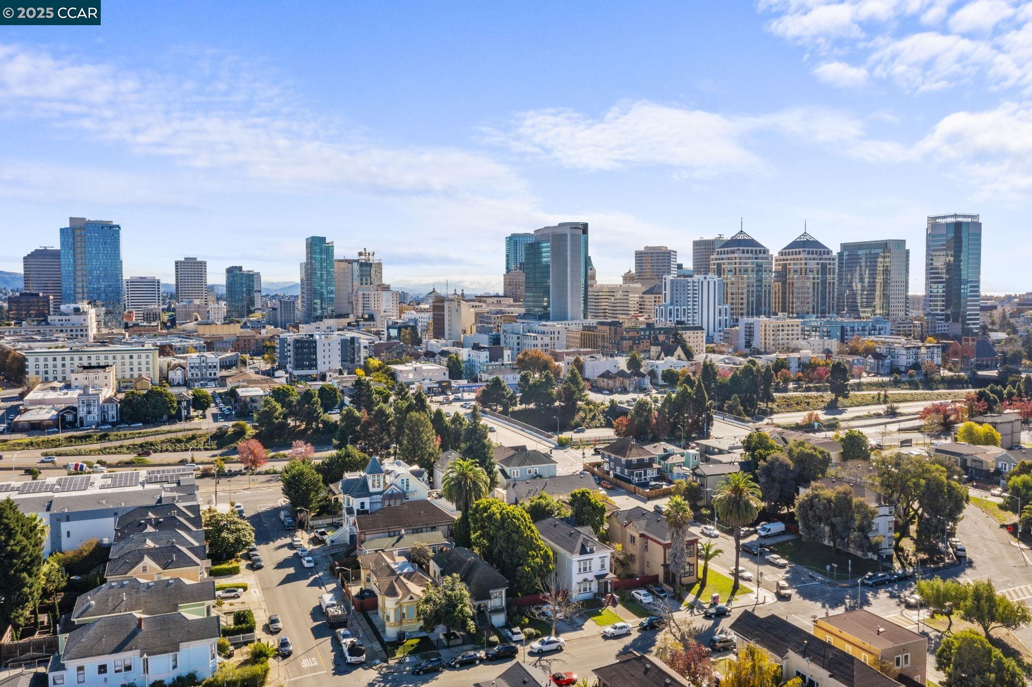 814 20th Street Oakland, CA 94607 - Photo 13 of 27 a view of a city with tall buildings