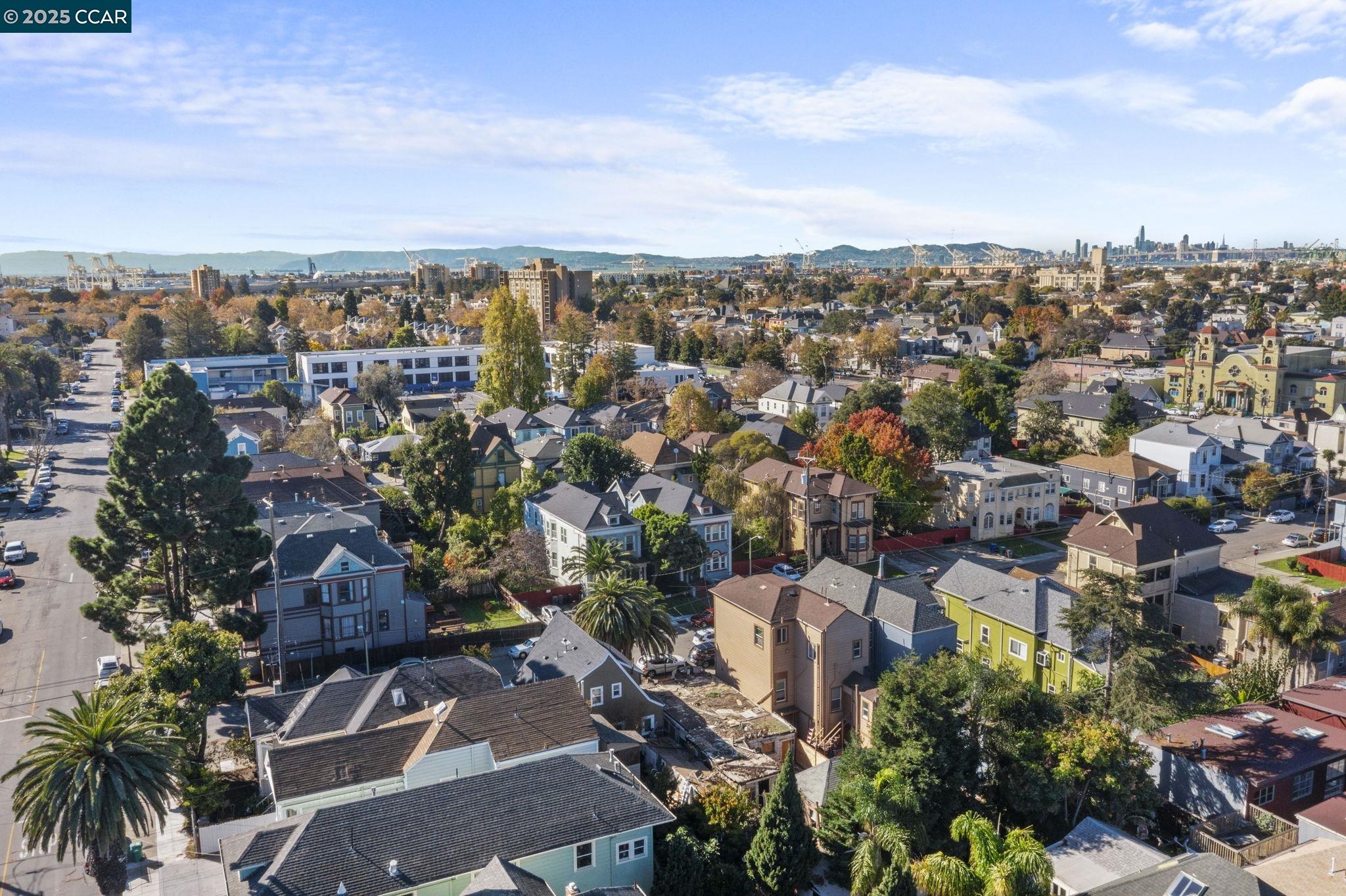 814 20th Street Oakland, CA 94607 - Photo 18 of 27 an aerial view of a city