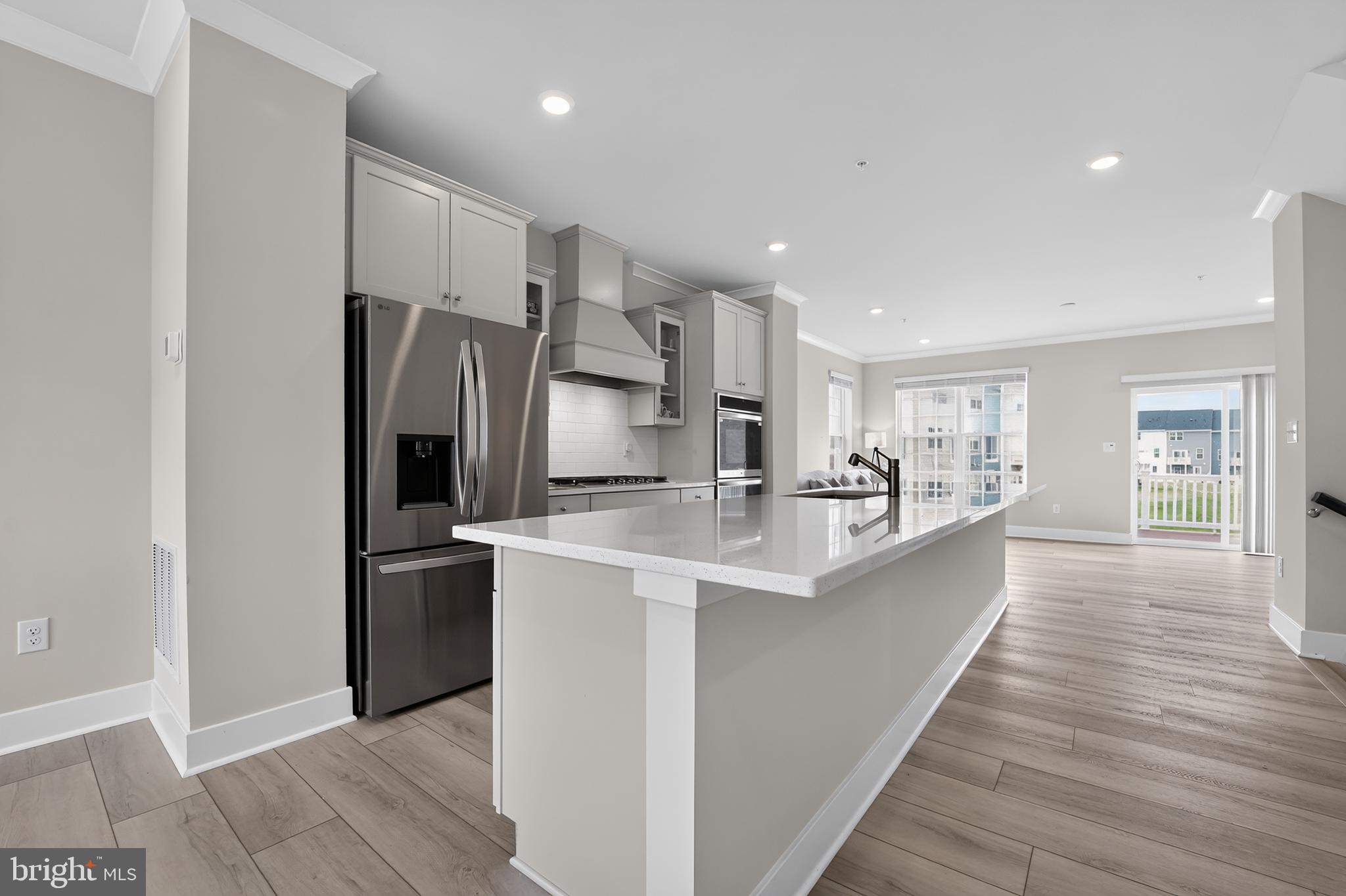 1808 Parham Way Baltimore, MD 21244 - Photo 10 of 31 Modern kitchen with sleek finishes.