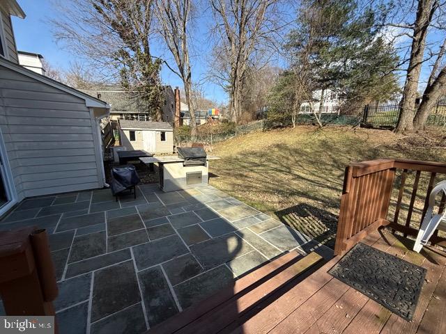 3409 Beret Lane Silver Spring, MD 20906 - Photo 16 of 18 a view of a backyard with sitting area