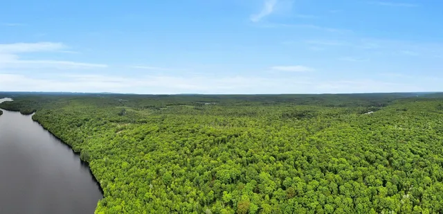 a view of a green field with lots of green space