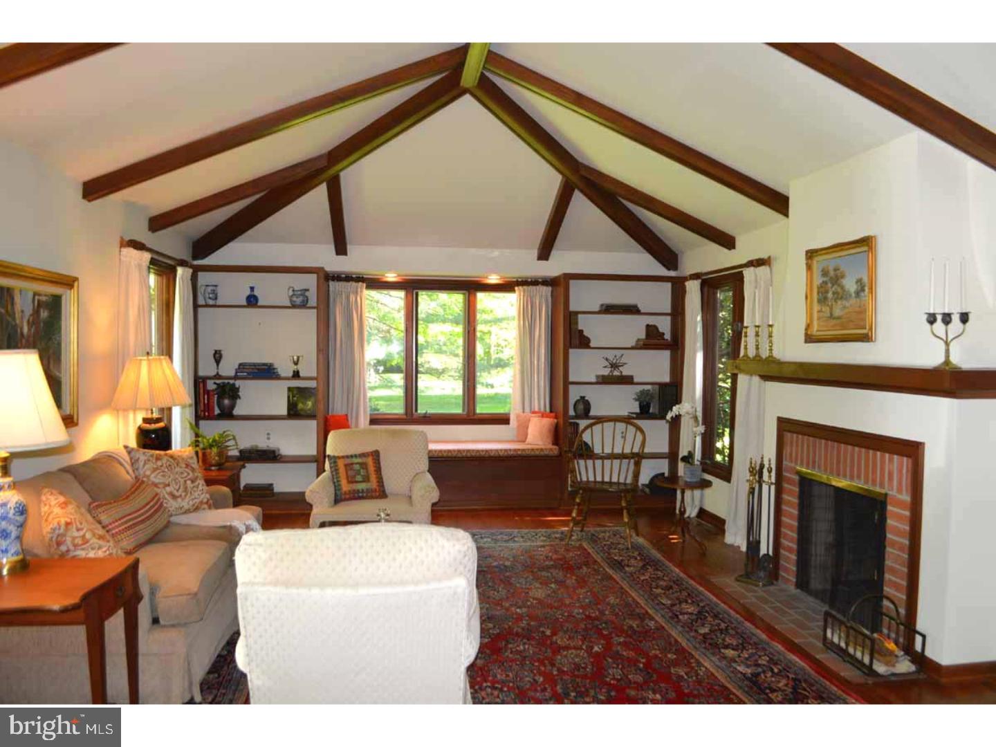 416 Riverview Road Swarthmore, PA 19081 - Photo 4 of 25 Living Room