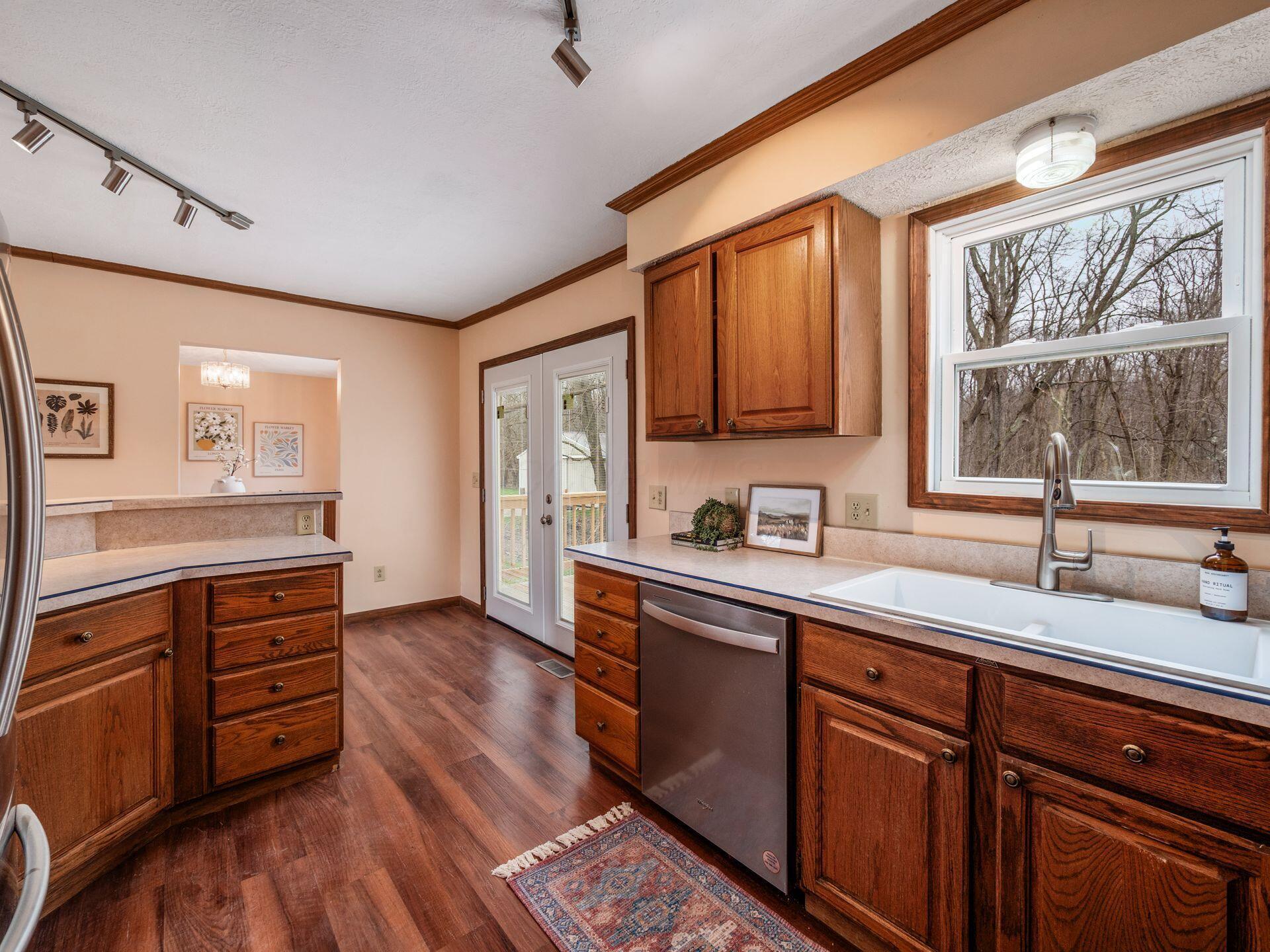 14780 Bellepoint Road Ostrander, OH 43061 - Photo 13 of 32 Kitchen to Deck