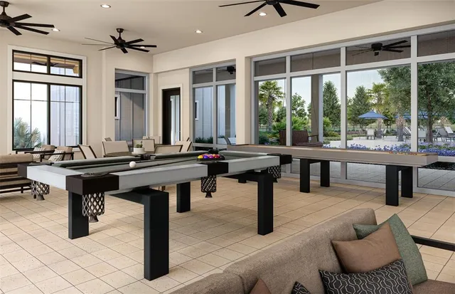 a view of a livingroom with furniture and window