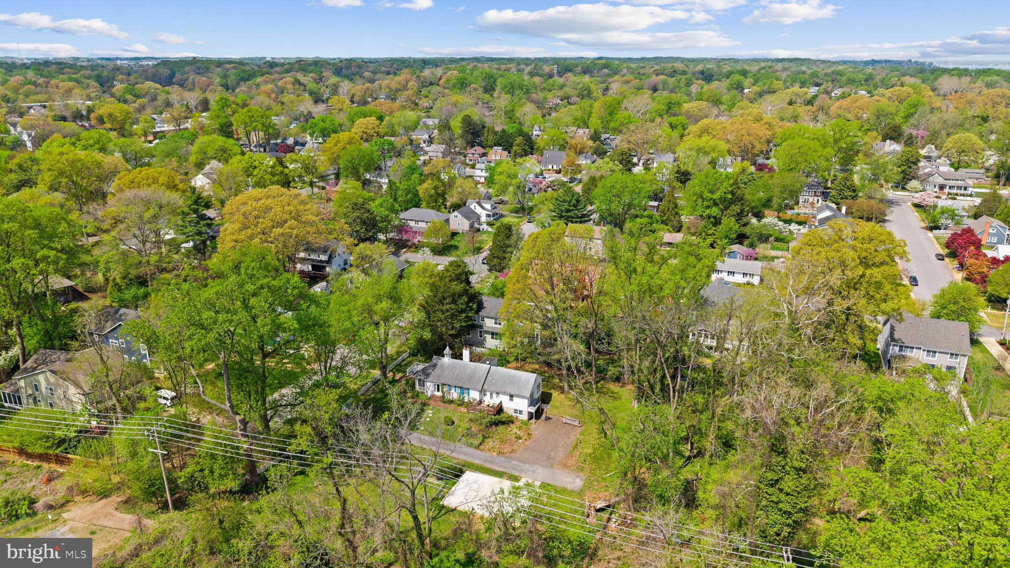 4 Shiley Street Annapolis, MD 21401 - Photo 4 of 13 Aerial view of the lot and structures
