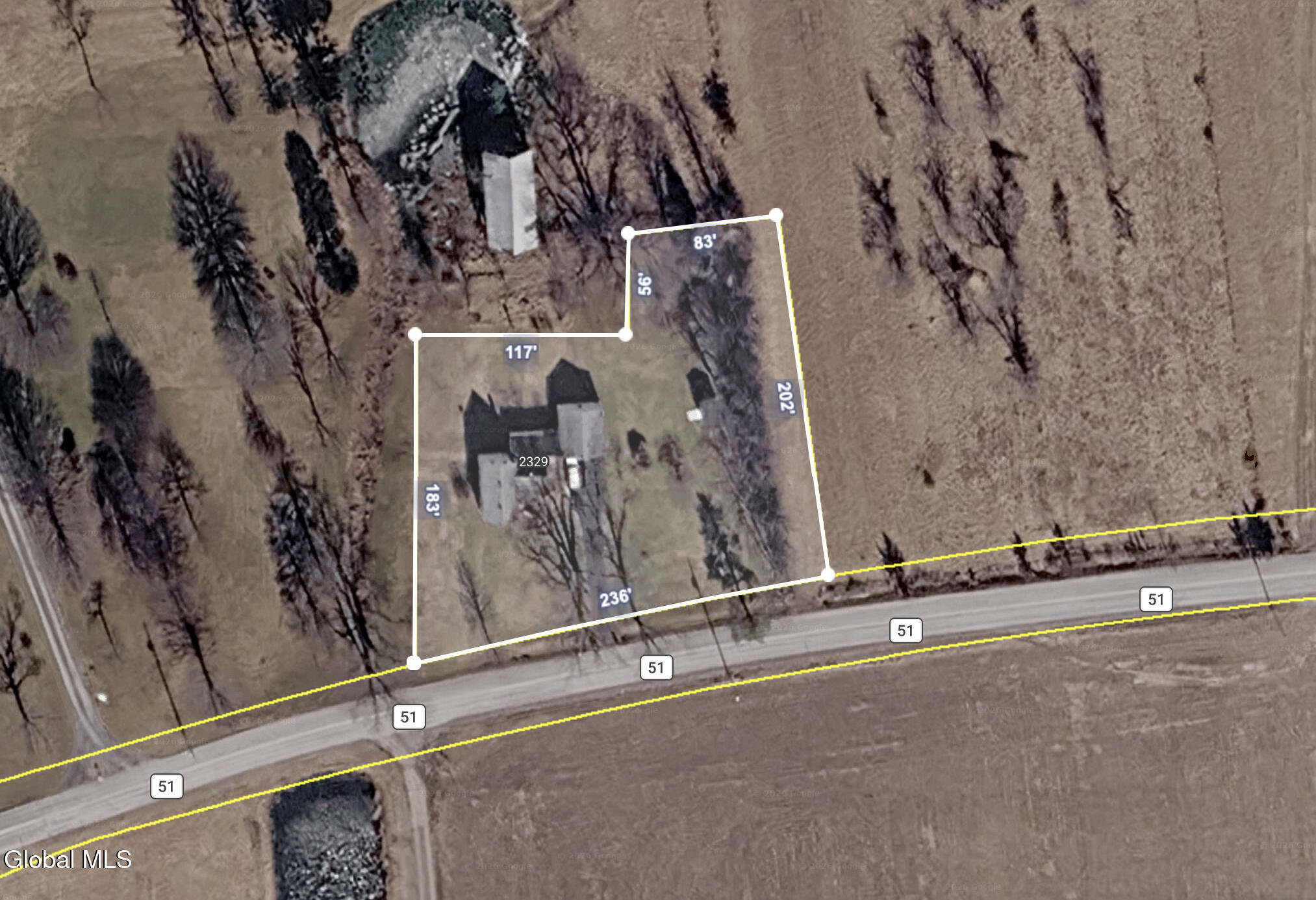 2329 County Rte 51 New Baltimore, NY 12087 - Photo 25 of 25 overhead