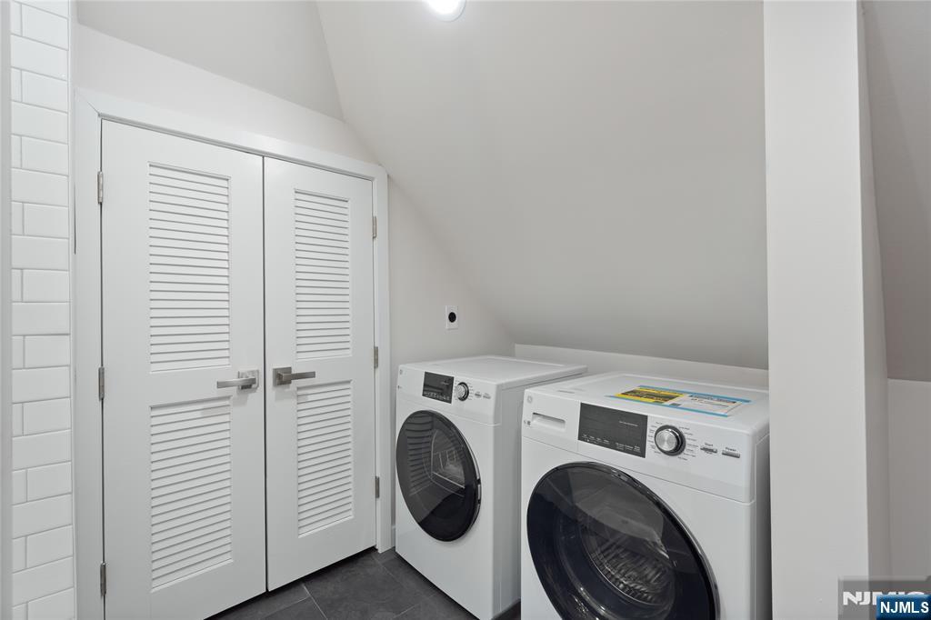 826 George Street, Unit 2 Plainfield, NJ 07062 - Photo 23 of 30 a view of storage and utility room with washer and dryer