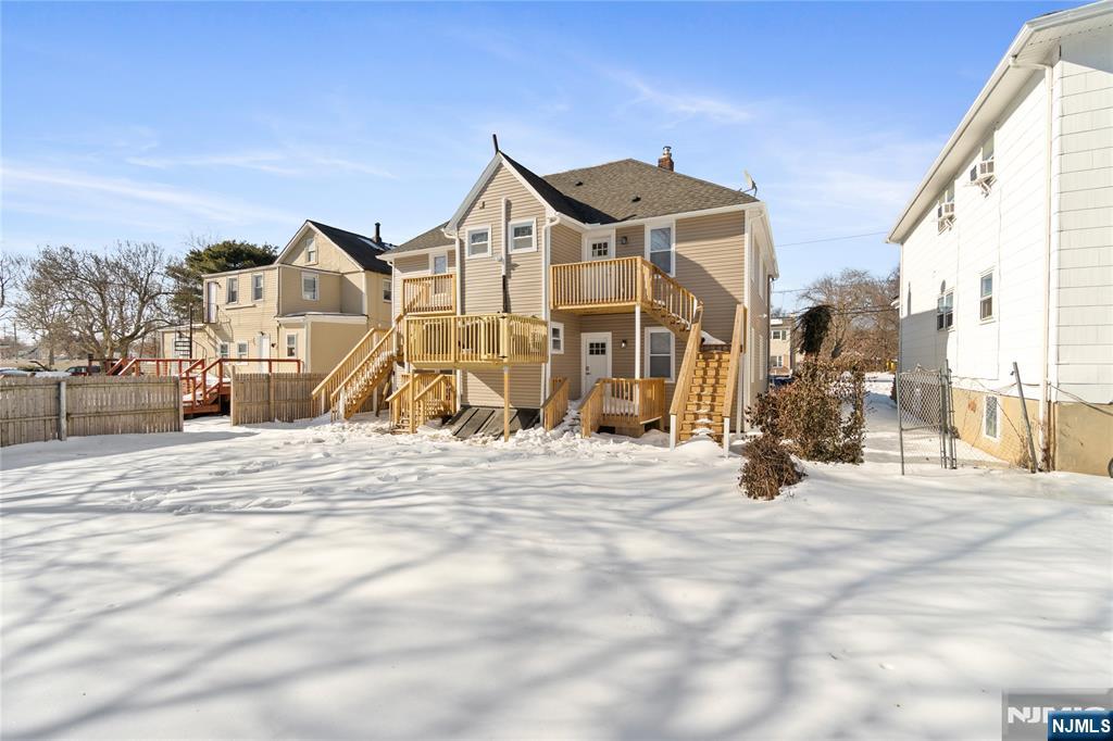 826 George Street, Unit 2 Plainfield, NJ 07062 - Photo 24 of 30 a view of a house with a snow on the road