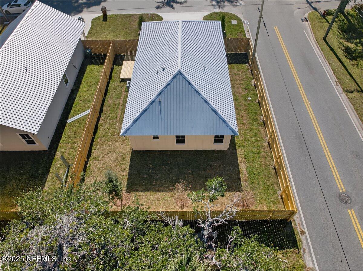 69 Josiah Street St. Augustine, FL 32084 - Photo 42 of 50 an aerial view of house with yard