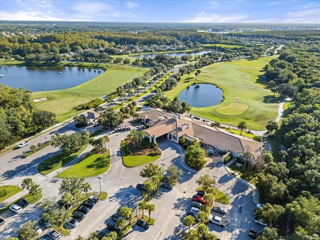 8721 Stone Harbour Loop Bradenton, FL 34212 - Photo 69 of 71 an aerial view of residential houses with outdoor space