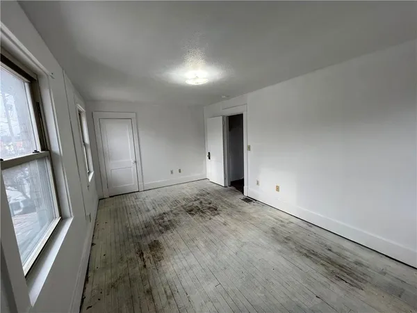 a view of empty room