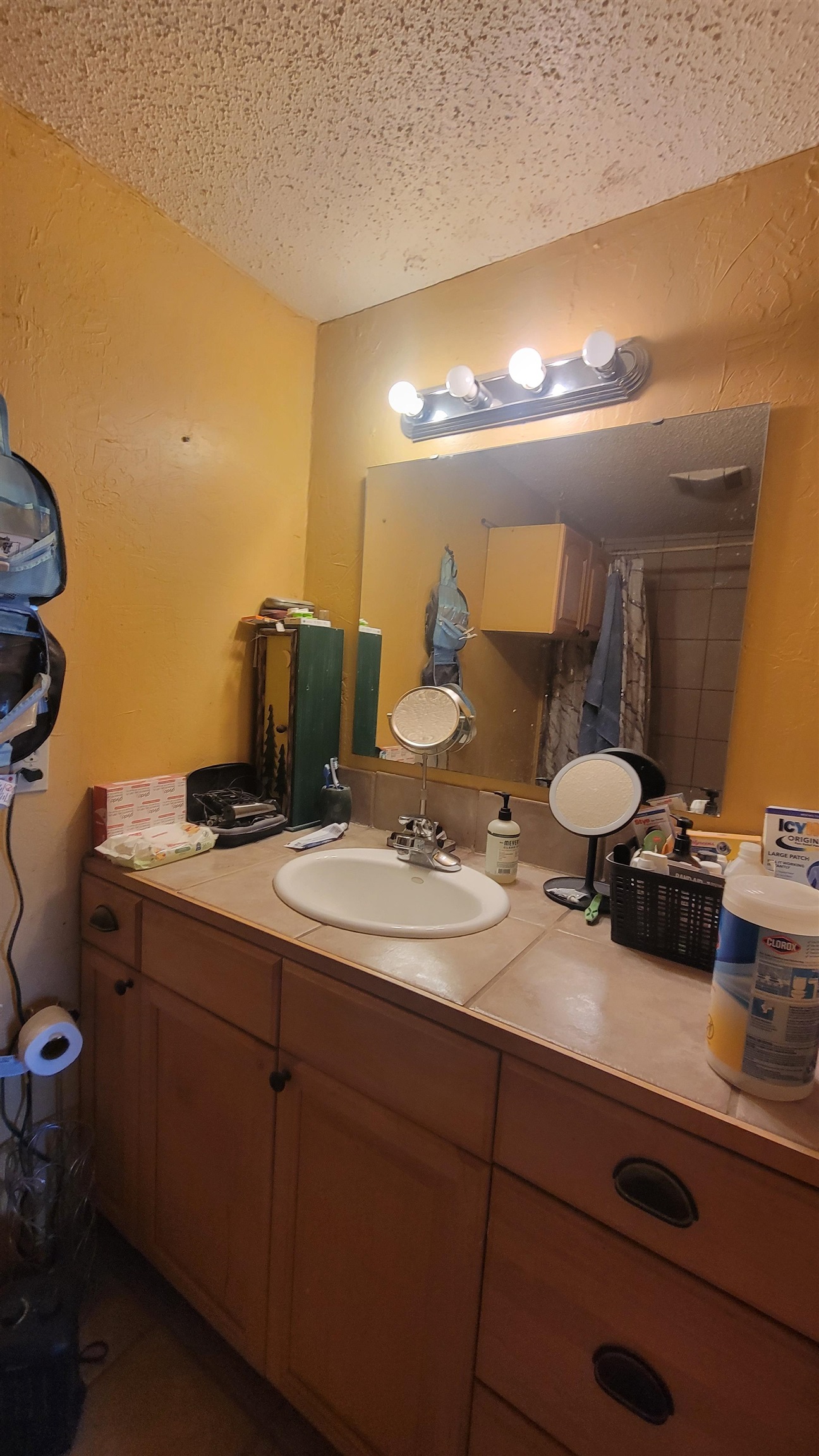 1844 M Road Fruita, CO 81521 - Photo 24 of 32 a bathroom with a double vanity sink and a mirror