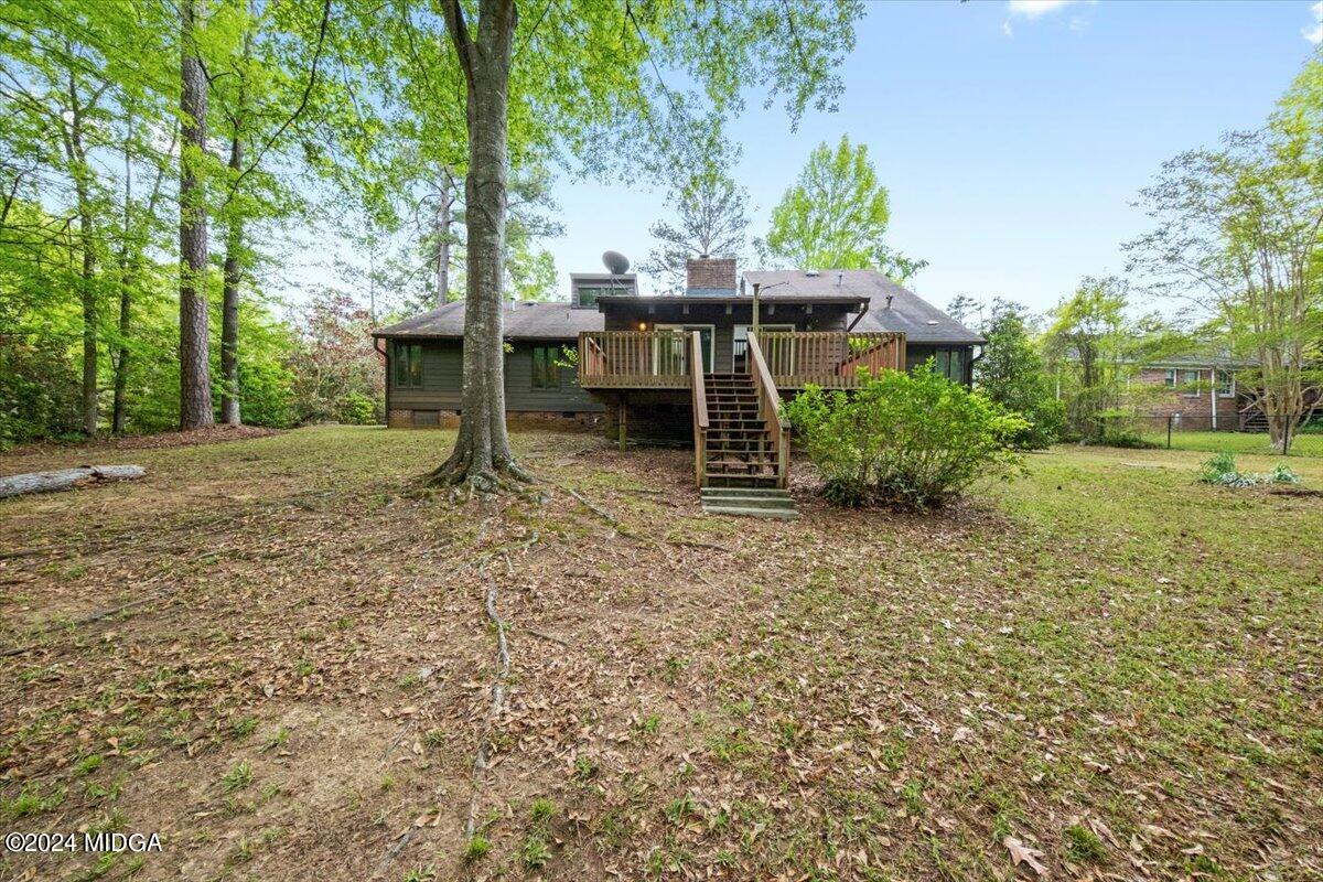 5157 Zebulon Road Macon, GA 31210 - Photo 27 of 34 front view of a house with a yard