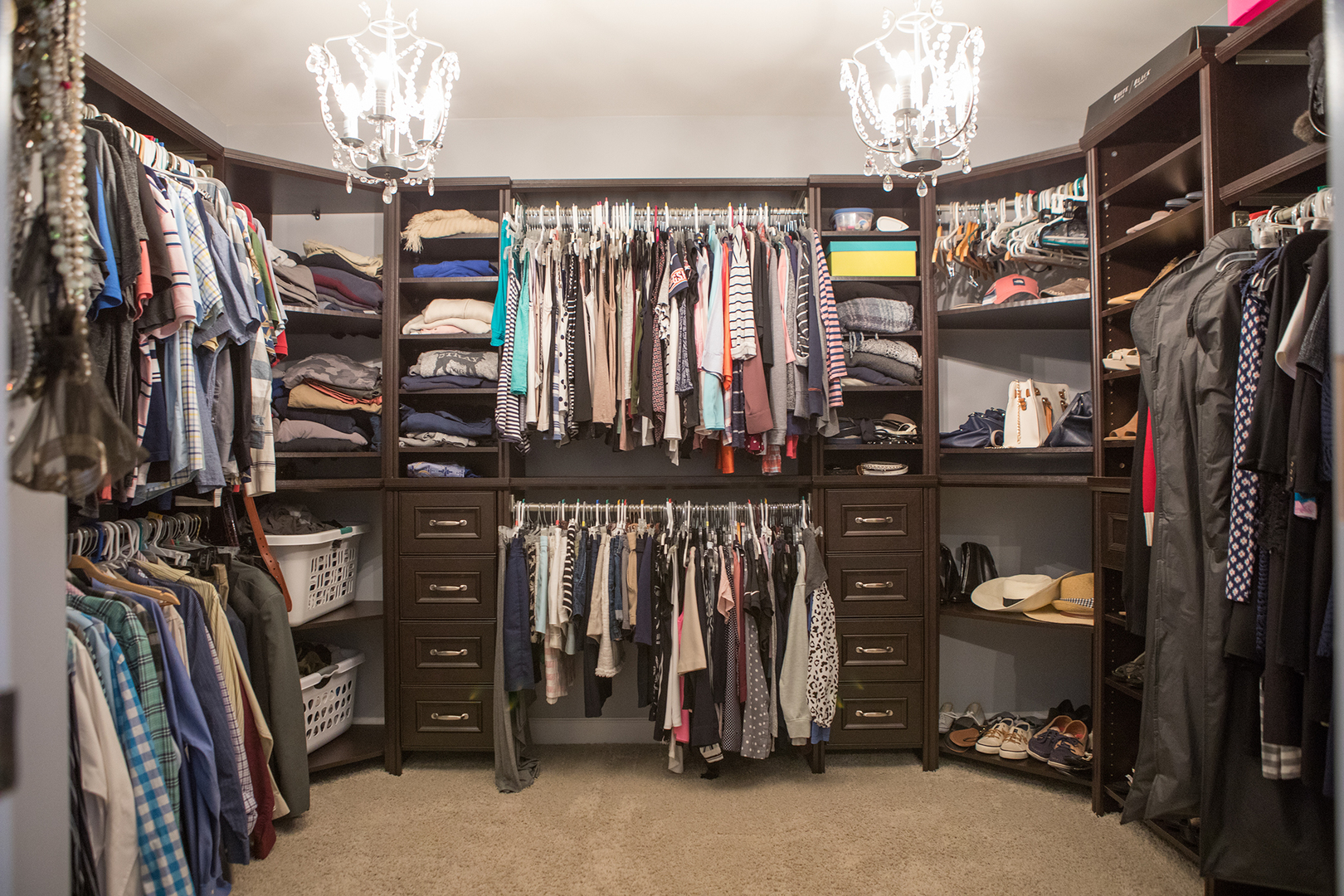 5718 Oak Ridge Way Lisle, IL 60532 - Photo 16 of 29 a view of walk in closet with clothes and shoes