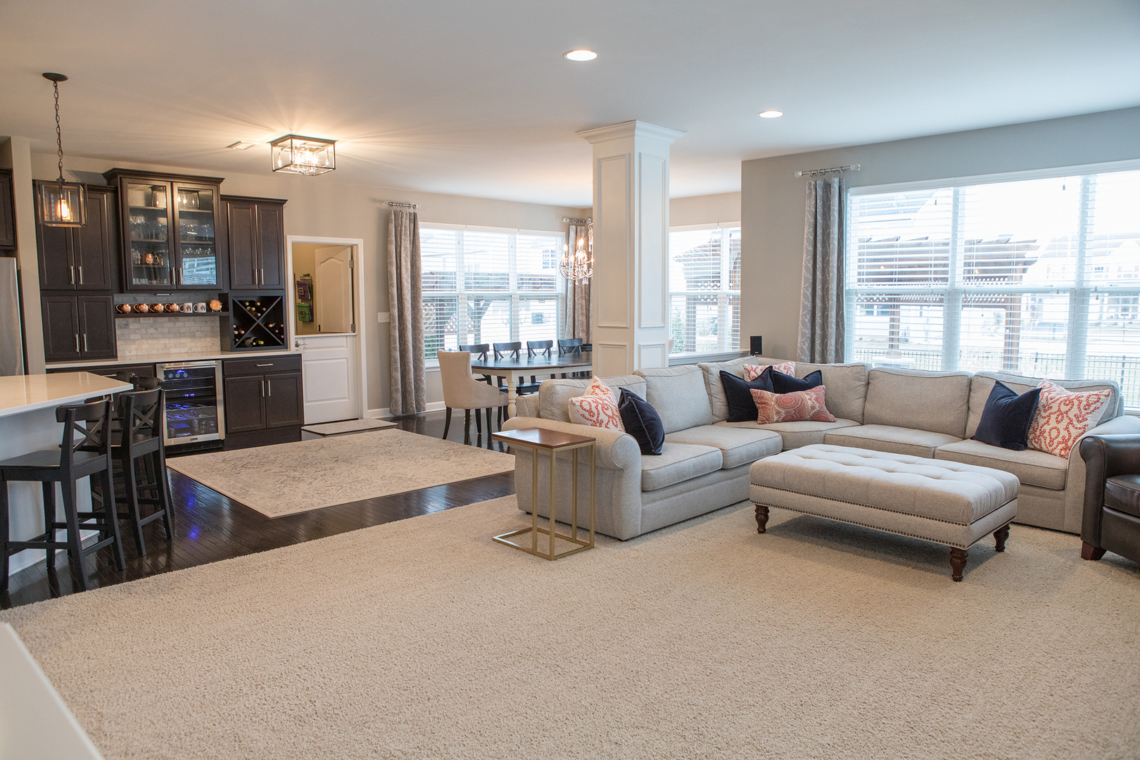 5718 Oak Ridge Way Lisle, IL 60532 - Photo 6 of 29 a living room with furniture and a large window