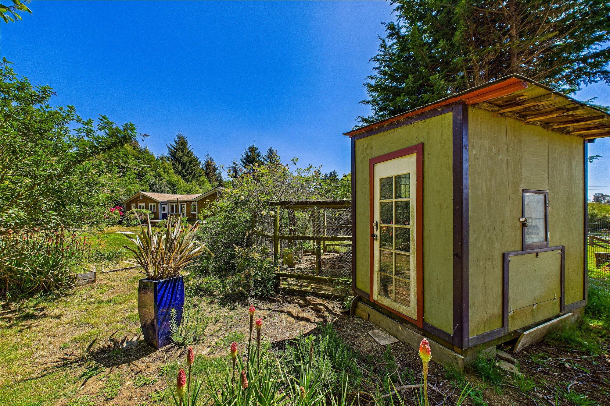 1945 Grange Road McKinleyville, CA 95519 - Photo 55 of 62 a backyard of a house with lots of green space