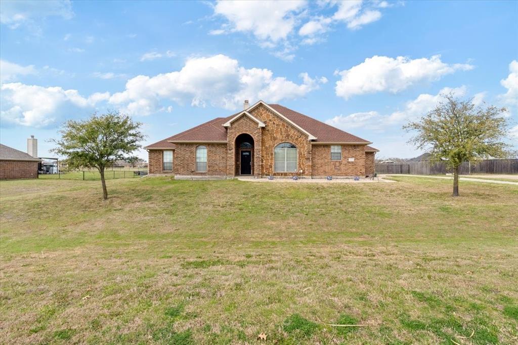 5366 Tree Grace Lane Kaufman, TX 75142 - Photo 2 of 33 a view of a house with a yard