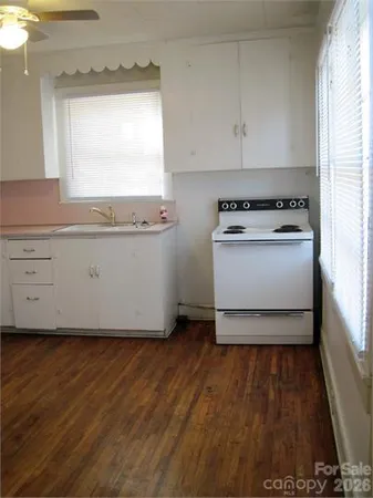 a room with a washer and dryer
