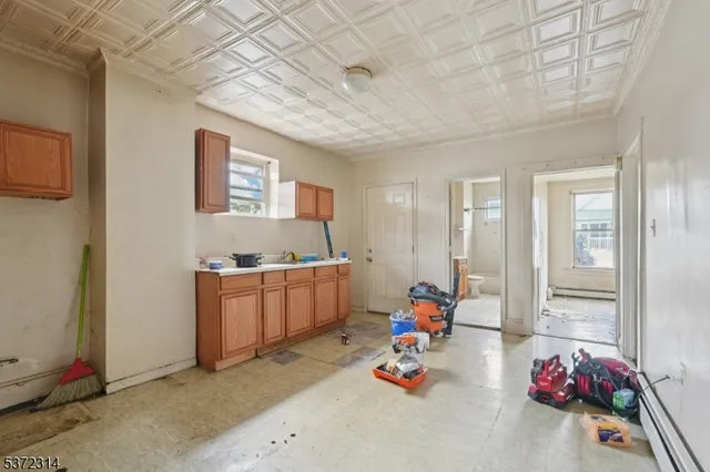 a very nice looking room with a large window