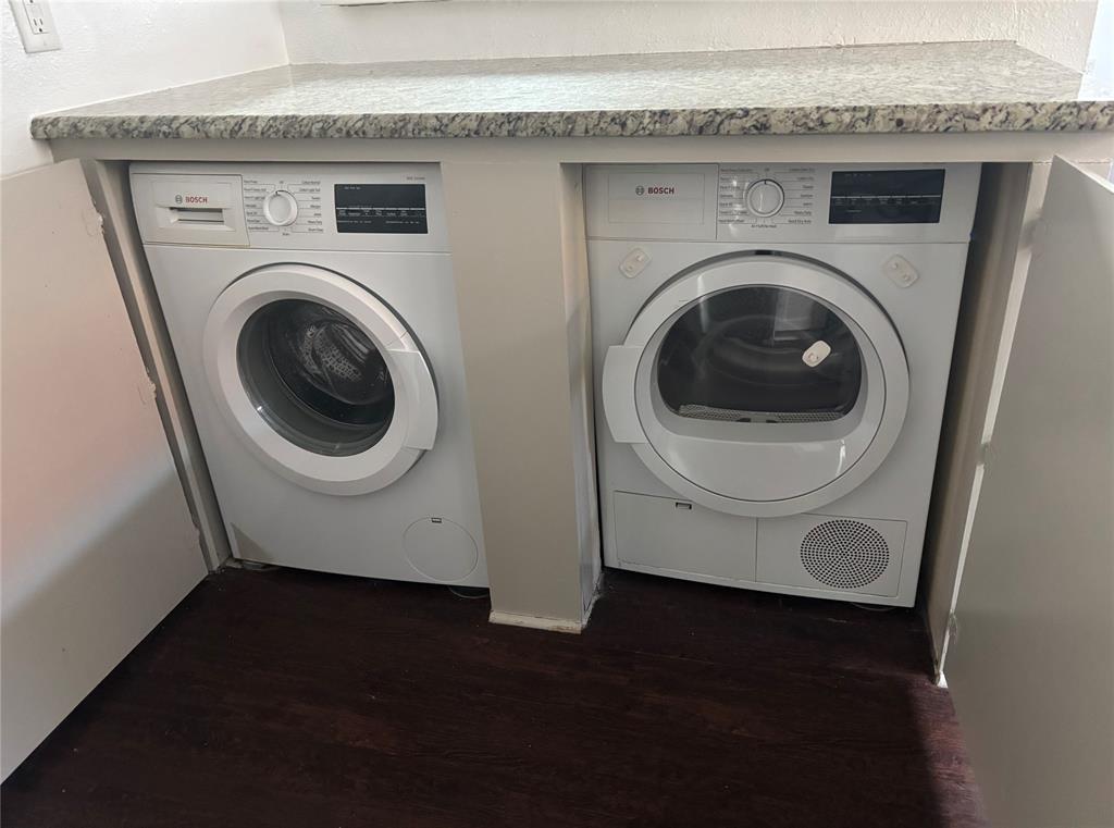 2236 Irwin Street Fort Worth, TX 76110 - Photo 4 of 11 a utility room with dryer and washer