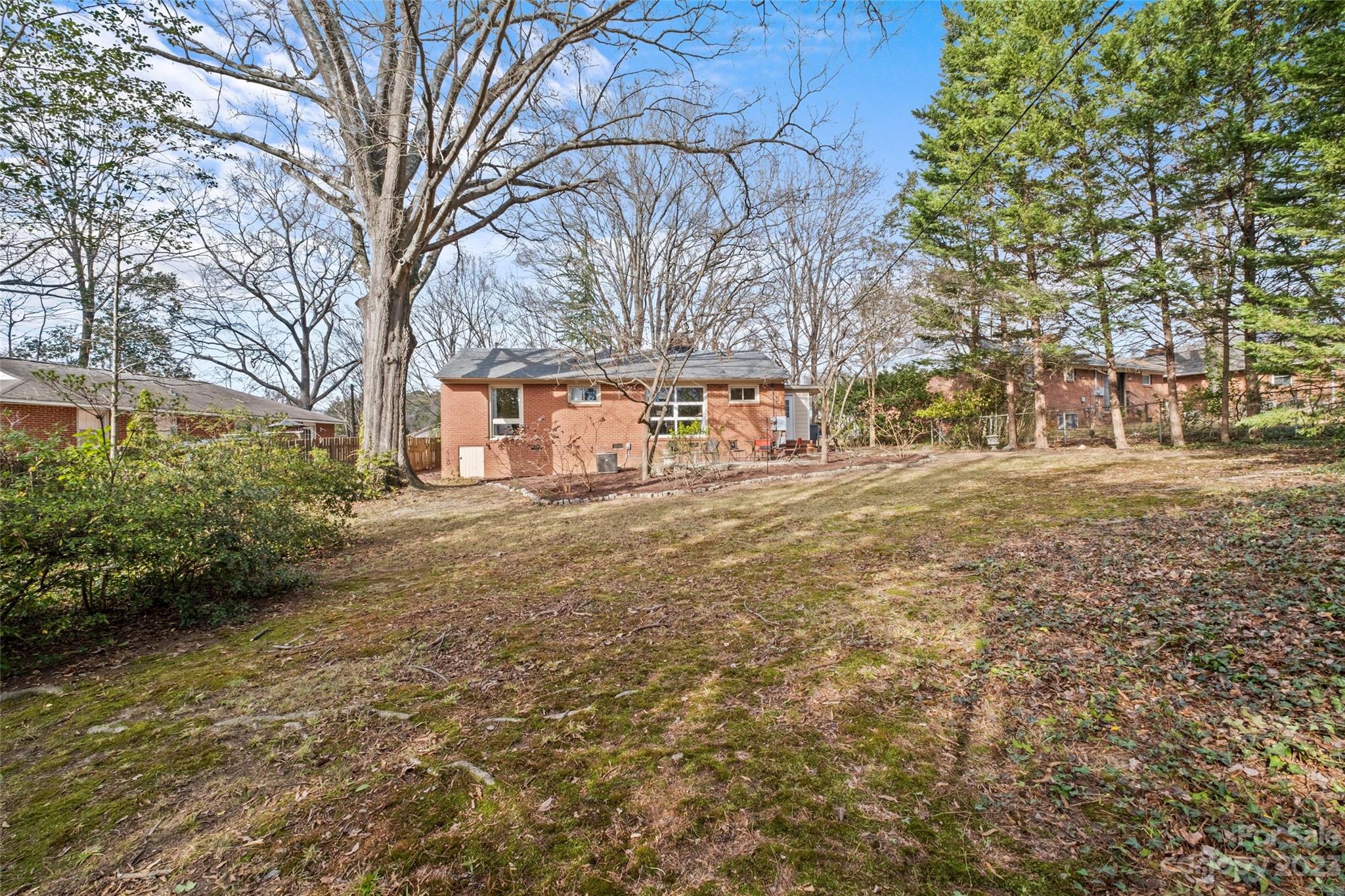 4439 Applegate Road Charlotte, NC 28209 - Photo 26 of 34 a view of road with large trees