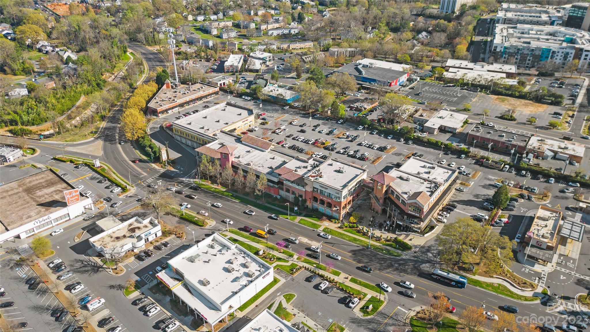 4439 Applegate Road Charlotte, NC 28209 - Photo 33 of 34 an aerial view of a city