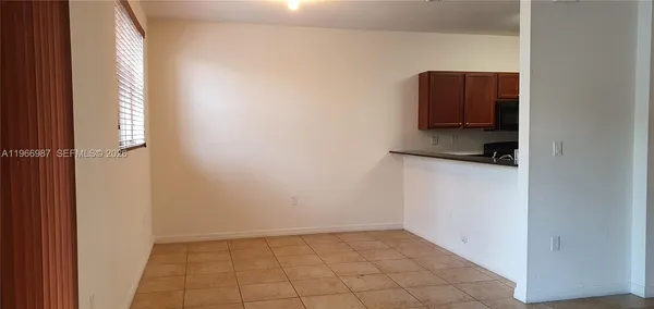 a view of a closet area