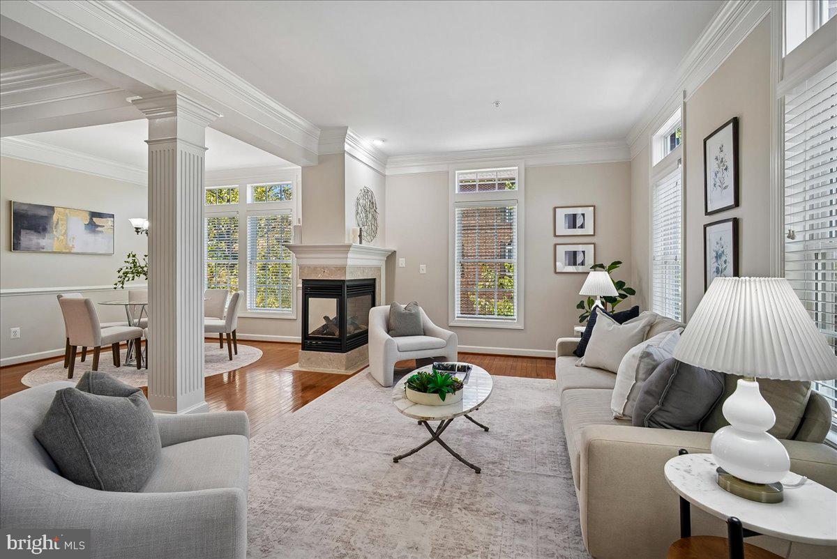 848 West Glebe Road Alexandria, VA 22305 - Photo 4 of 43 Living and dining rooms