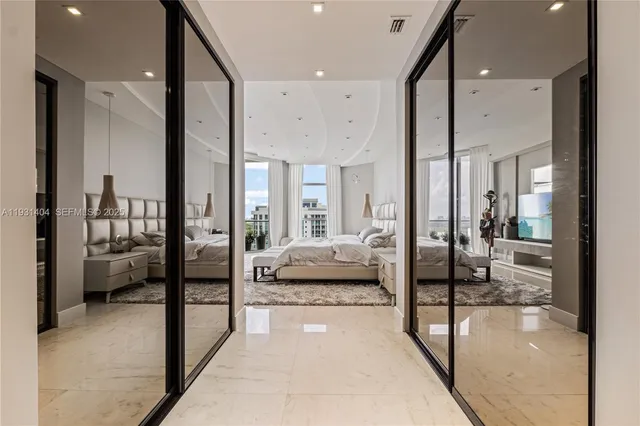 a en suite bathroom with a tub and shower