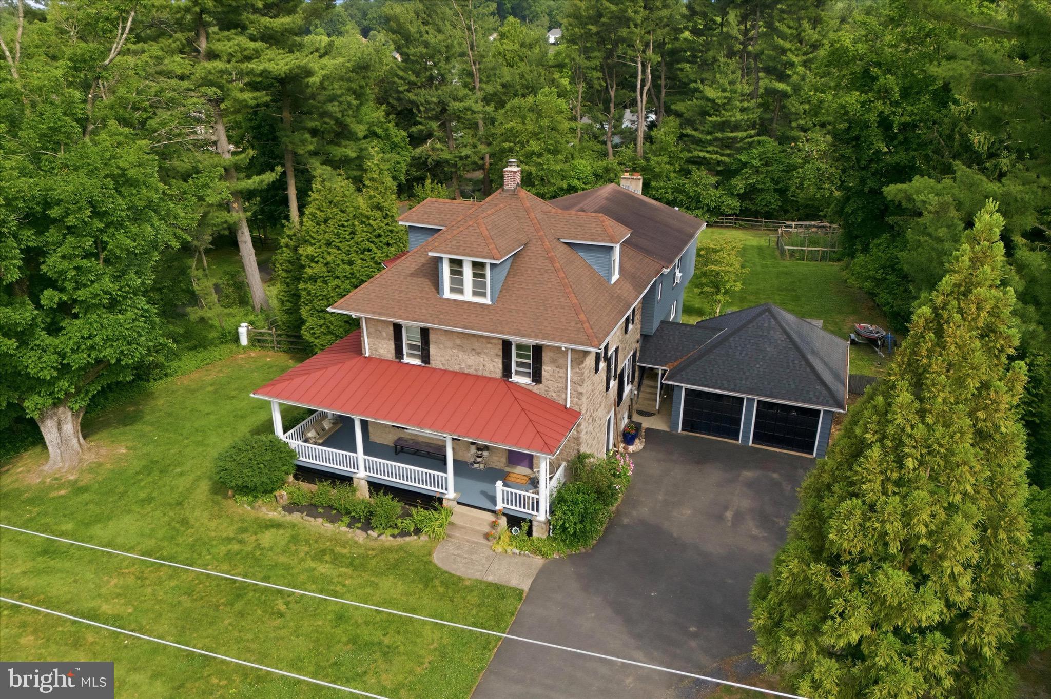 1622 Jarrettown Road Dresher, PA 19025 - Photo 1 of 61 Stately Colonial Farmhouse with wrap around porch