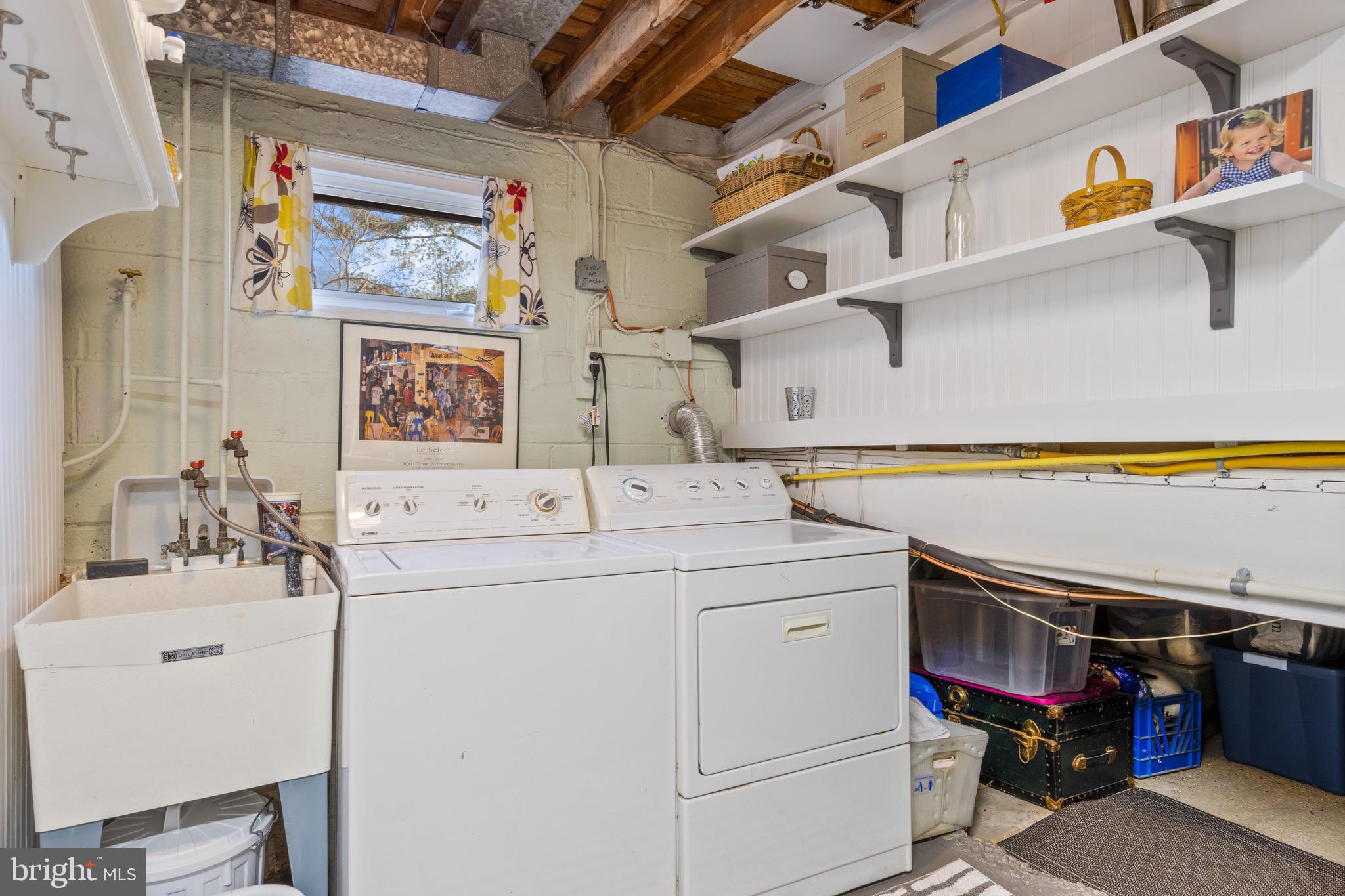 204 Brookmead Road Wayne, PA 19087 - Photo 39 of 43 Laundry rm/utility rm w/ crawl space storage