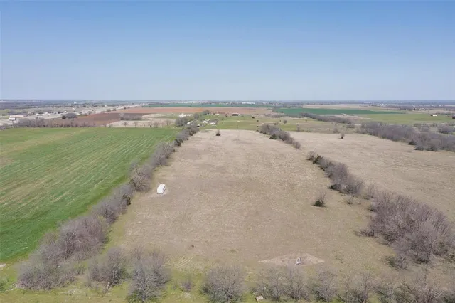 a view of a dry yard