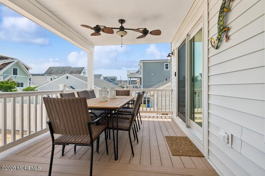 124 2nd Avenue Manasquan, NJ 08736 - Photo 32 of 38 a view of a patio with a table and chairs