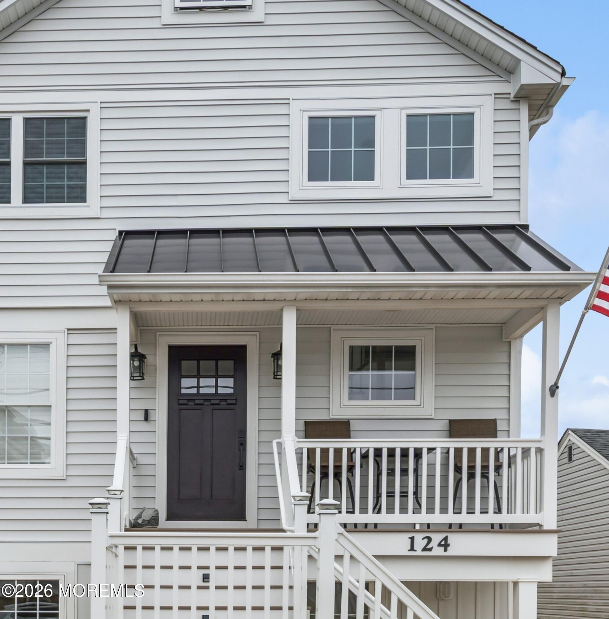124 2nd Avenue Manasquan, NJ 08736 - Photo 37 of 38 a front view of a house