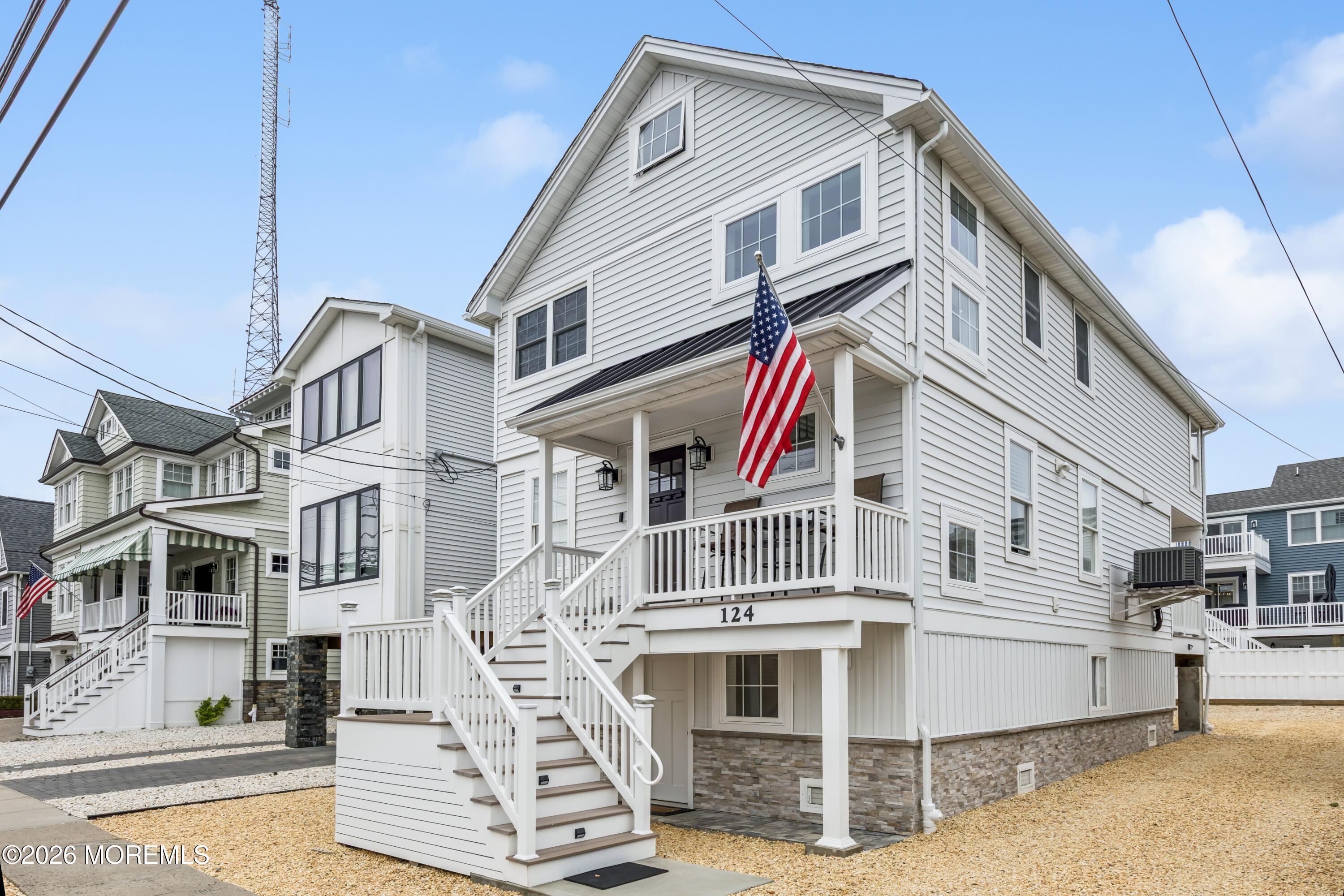 124 2nd Avenue Manasquan, NJ 08736 - Photo 38 of 38 a view of a white building