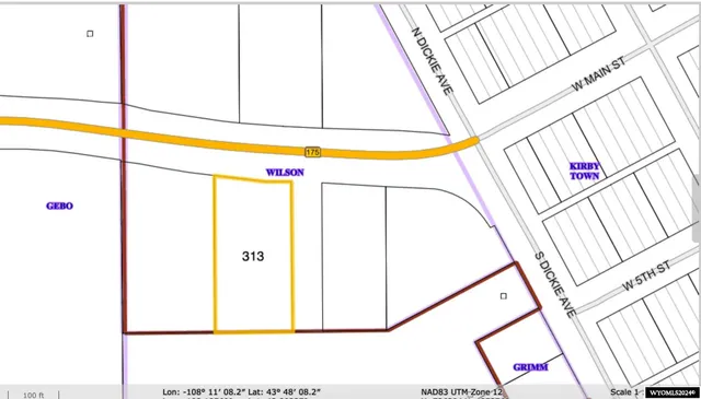 $35,000 | 313 West Main Street, Kirby, WY 82430