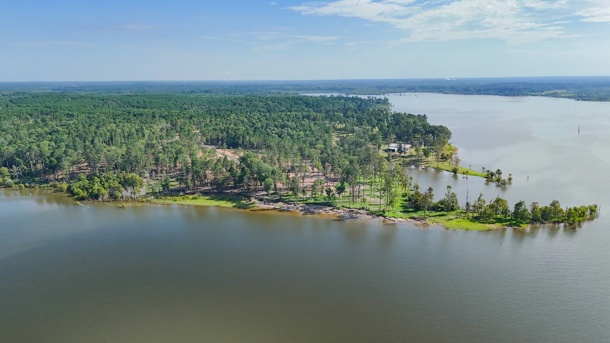 253 Debbie Lane Bronson, TX 75930 - Photo 13 of 17 a view of a city with a lake